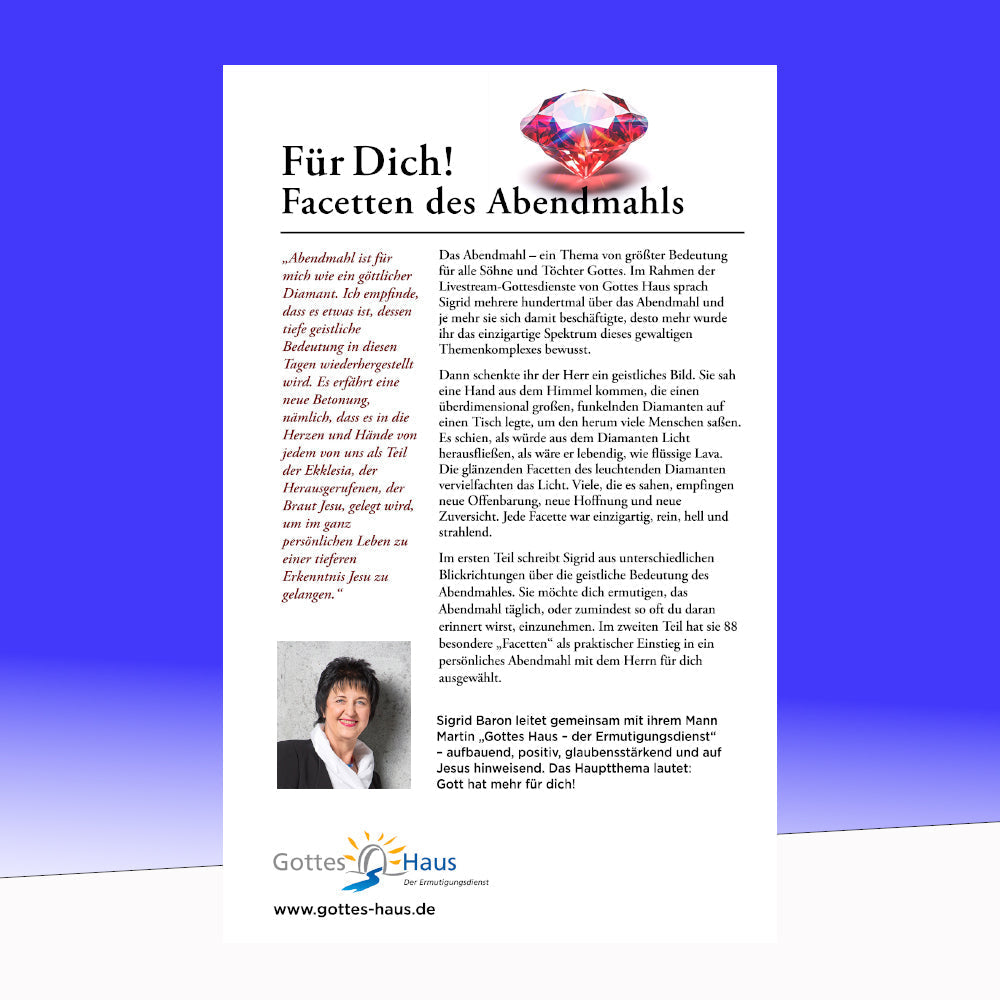 Für Dich - Facetten des Abendmahls